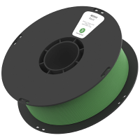 a roll of green petg filament